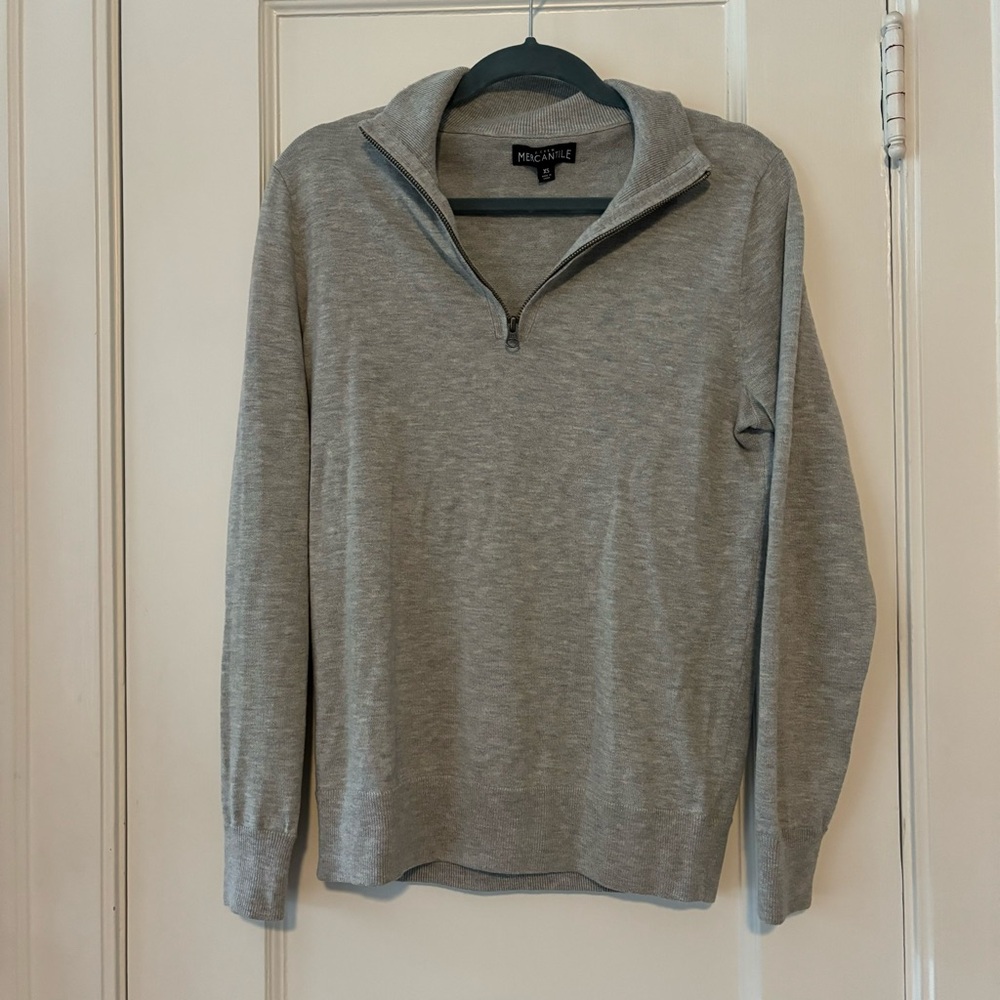 J. Crew Men’s Quarter-zip Pullover Sweater